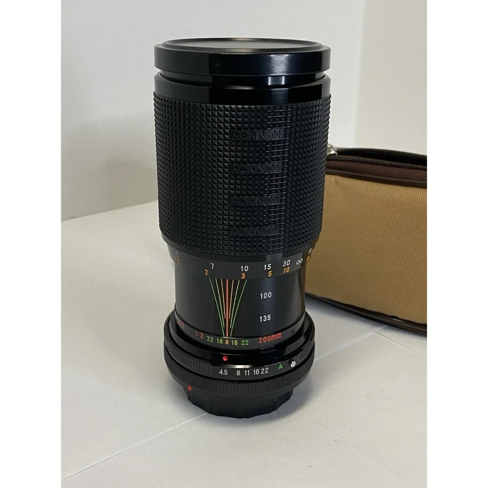 ROKINON AUTO ZOOM SUPER COATED 1:4.5 f‎ = 80-200MM TELEPHOTO LENS